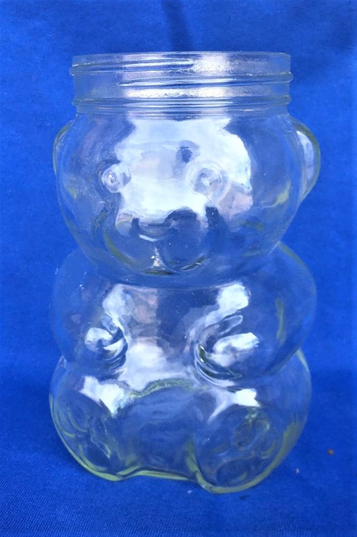 Kraft Peanut Butter Glass Bear Jar
