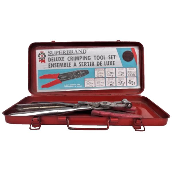 Superbrand Deluxe Crimping Tool Set