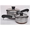 Image 2 : Two Cake Pans/Two Small Pots