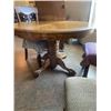 Image 1 : Dining Table With Leaf and Six Chairs