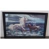 Image 1 : Framed Artwork - Horses