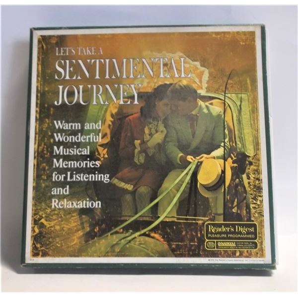 Let's Take a Sentimental Journey - Record Set - NINE Records 33rpm