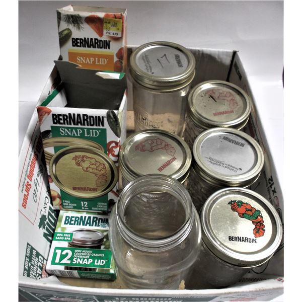 Box of Canning Supplies