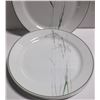 Image 2 : Set of Six Corelle Plates - Shadow Iris Pattern