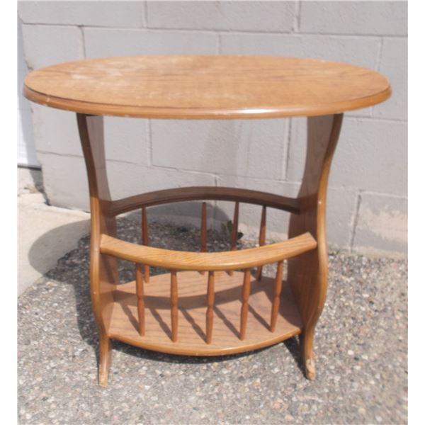 Wooden End Table