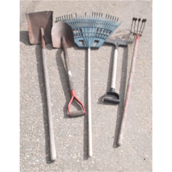 Lot of Garden Tools