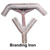 Image 1 : Branding Iron and 5' Lunging Whip