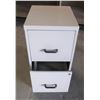 Image 1 : Two Drawer Metal Filing Cabinet