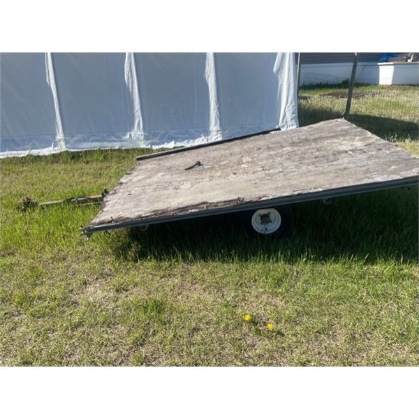 Flat Bed Trailer, 6' x 8'