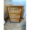 Image 1 : Side Table with Three Drawers