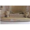 Image 3 : Plaster Victorian Style Fireplace Candle Holder - Small Chip