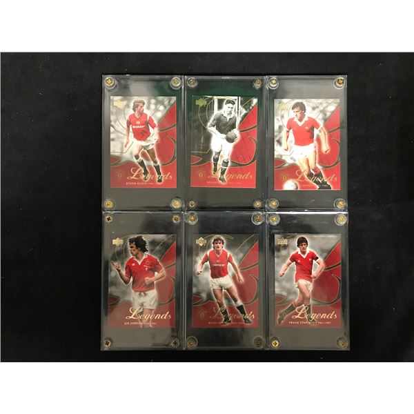 UPPER DECK LEGENDS SOCCER CARD LOT