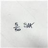 Image 2 : Steve Kaufman (1960-2010) "Kaufman $100" Hand Signed Limited Edition Hand Pulled silkscreen Mixed Me