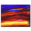 Image 3 : Wyland, "Abstract" Framed Original Watercolor Painting, Hand Signed with Letter of Authenticity.