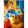 Image 2 : Taras Sidan- Original Giclee on Canvas "Alone"