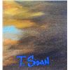 Image 3 : Taras Sidan- Original Giclee on Canvas "Alone"