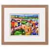 Image 1 : Shlomo Alter, "Spring Day" Framed Limited Edition Serigraph, Numbered 51/495 and Hand Signed with Le