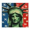 Image 1 : Steve Kaufman (1960-2010) "Liberty Head" Hand Painted Unique Variation Hand Pulled Silkscreen on Can