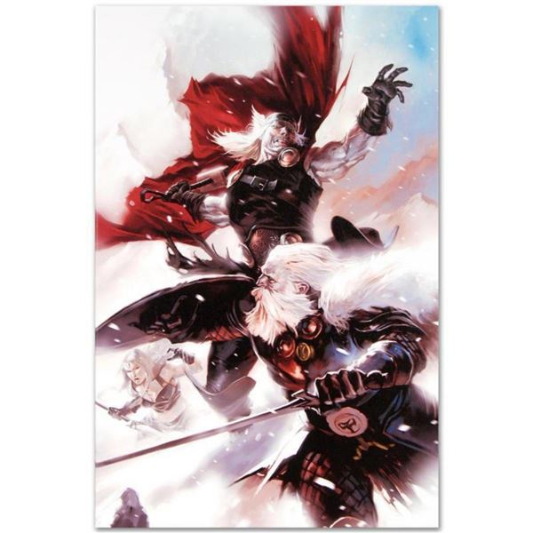Marvel Comics "Thor: Man of War #1" Numbered Limited Edition Giclee on Canvas by Clay Mann with COA.