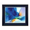 Image 1 : Thomas Leung, "Swinging Blue" Framed Limited Edition, Numbered 50/100 and Hand Signed with Letter of