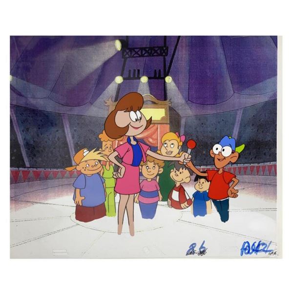 Original Production Cel from the Animated Classic, "The Pink Panther", with Letter of Authenticity.