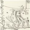 Image 2 : Bizarro, "The Effects of Puberty" is a Framed Original Pen & Ink Drawing by Dan Piraro, Hand Signed 