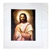 Image 1 : Steve Kaufman (1960-2010) "Jesus Peace (State 2)" Hand Signed and Numbered Limited Edition Hand Pull