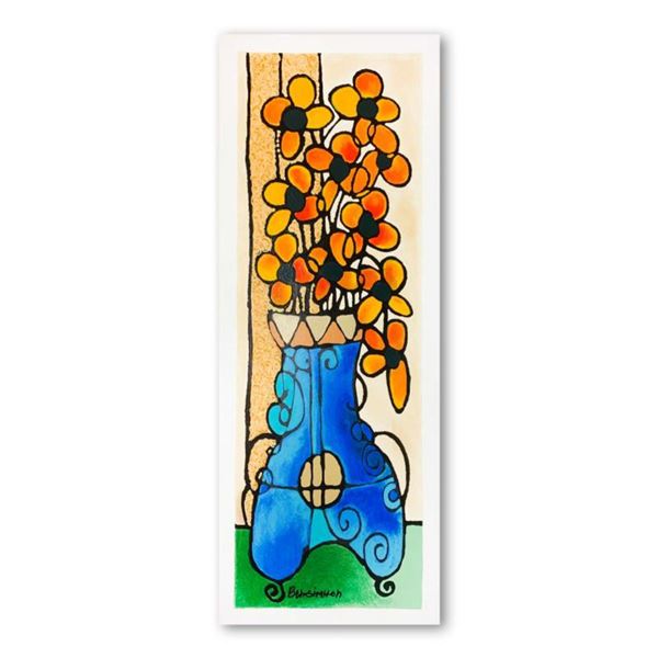 Ben Simhon, Hand Signed Limited Edition Serigraph on Paper with Letter of Authenticity.