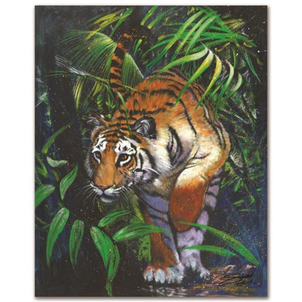 "En La Casa" Limited Edition Giclee on Canvas by Stephen Fishwick, Numbered and Signed. This piece c