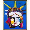 Image 2 : Peter Max- Original Mixed Media "Liberty Head"
