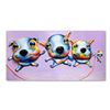 Image 1 : Wang, "Untitled" Hand Painted Limited Edition Bas Relief Sculpture, Numbered AP 1, Hand Signed and L