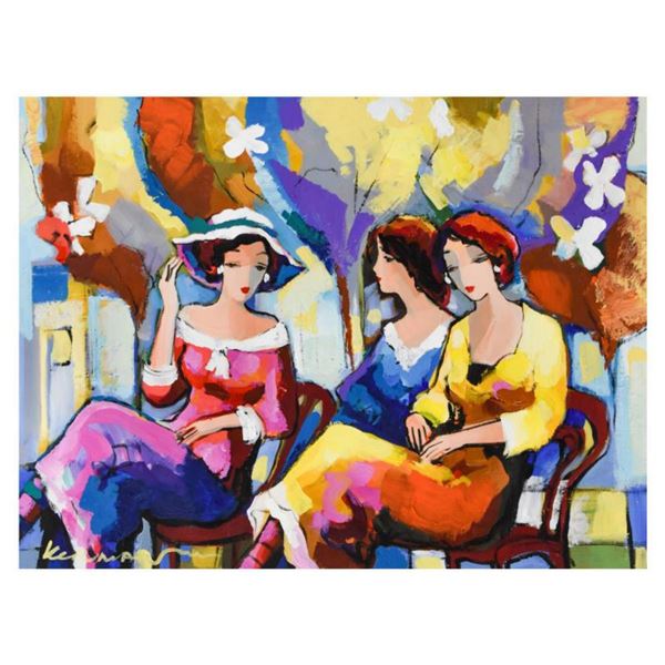 Michael Kerman, Original Acrylic Painting on Canvas, Hand Signed with Letter of Authenticity.
