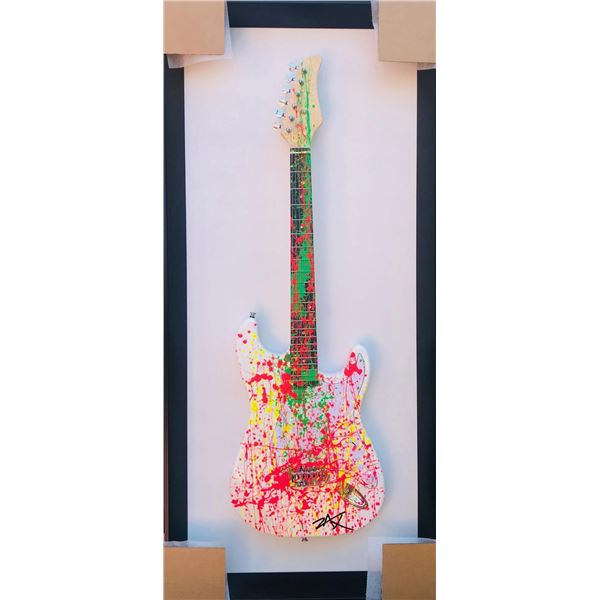E.M. Zax- One-of-a-Kind hand painted Guitar "Guitar"