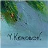 Image 2 : Yana Korobov, Original Acrylic Painting on Canvas, Hand Signed with Letter Authenticity.