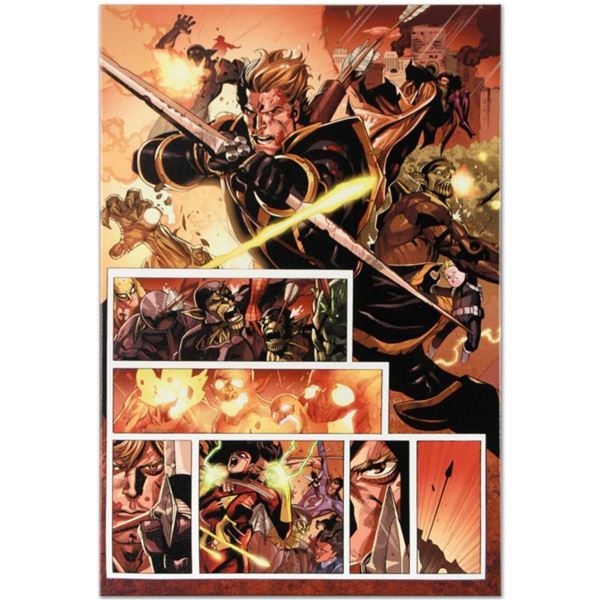 Marvel Comics "Secret Invasion #7" Numbered Limited Edition Giclee on Canvas by Leinil Francis Yu wi