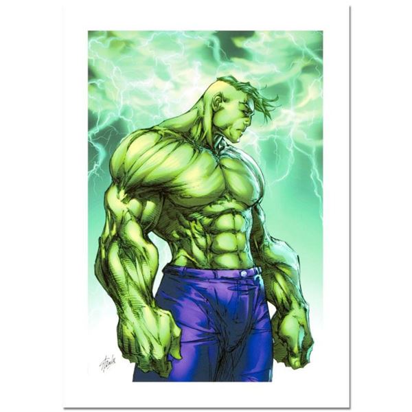 Stan Lee Signed, "Hulk #7" Numbered Marvel Comics Limited Edition Canvas by Michael Turner (1971-200