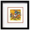 Image 1 : Charles Fazzino- 3D Construction Silkscreen Serigraph "OPERATION BEDROCK"