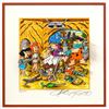 Image 2 : Charles Fazzino- 3D Construction Silkscreen Serigraph "OPERATION BEDROCK"