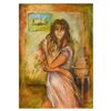 Image 1 : Batia Magal, Original Acrylic Painting on Canvas, Hand Signed with Letter of Authenticity.