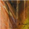 Image 2 : Batia Magal, Original Acrylic Painting on Canvas, Hand Signed with Letter of Authenticity.