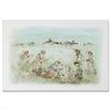 Image 1 : "Tuscan Fields" Limited Edition Lithograph by Edna Hibel, Numbered and Hand Signed with Certificate 