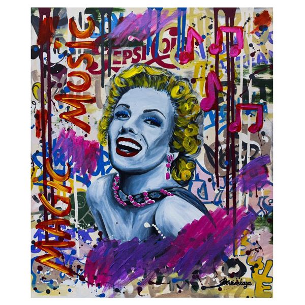 Nastya Rovenskaya- Mixed Media "Smile"