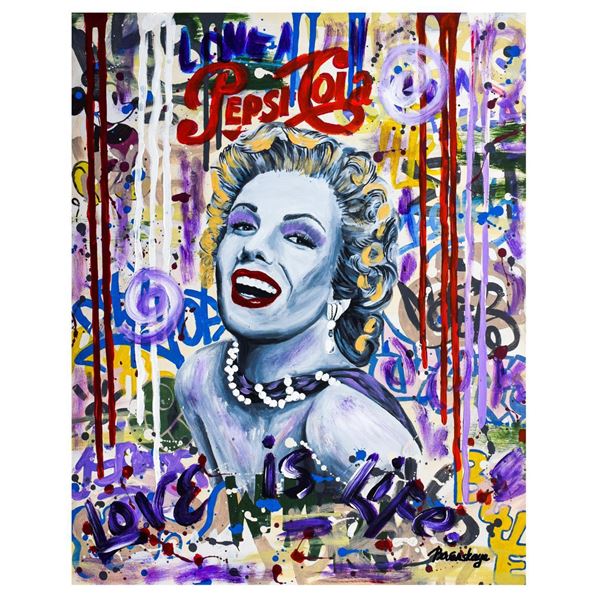 Nastya Rovenskaya- Mixed Media "Smile"