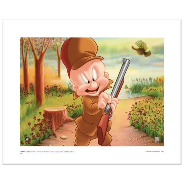 "Elmer Hunting" Limited Edition Giclee from Warner Bros., Numbered with Hologram Seal and Certificat