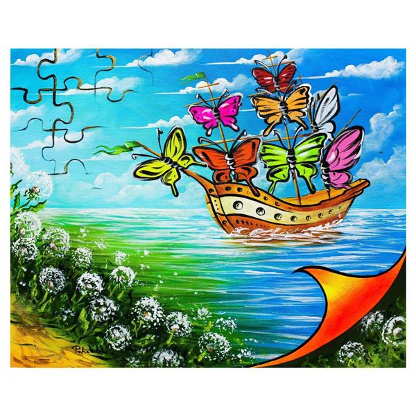 Eugene Poliarush- Original Oil on Canvas  Flowers Coming 