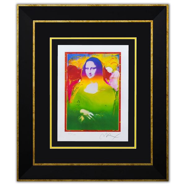 Peter Max- Original Lithograph  Mona Lisa II 