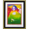 Image 2 : Peter Max- Original Lithograph "Mona Lisa II"