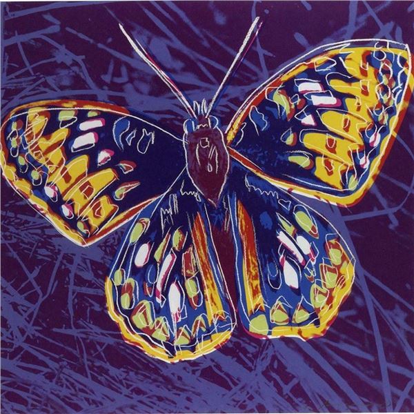 Andy Warhol- Screenprint in colors  San Francisco Silverspot 