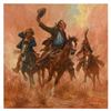 Image 1 : Larry Fanning, "Off To See The Elephant" Limited Edition on Canvas, AP Numbered and Hand Signed with