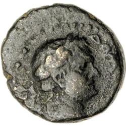 Ancients Judaea. Agrippa II. 67-100 C.E. AE 15